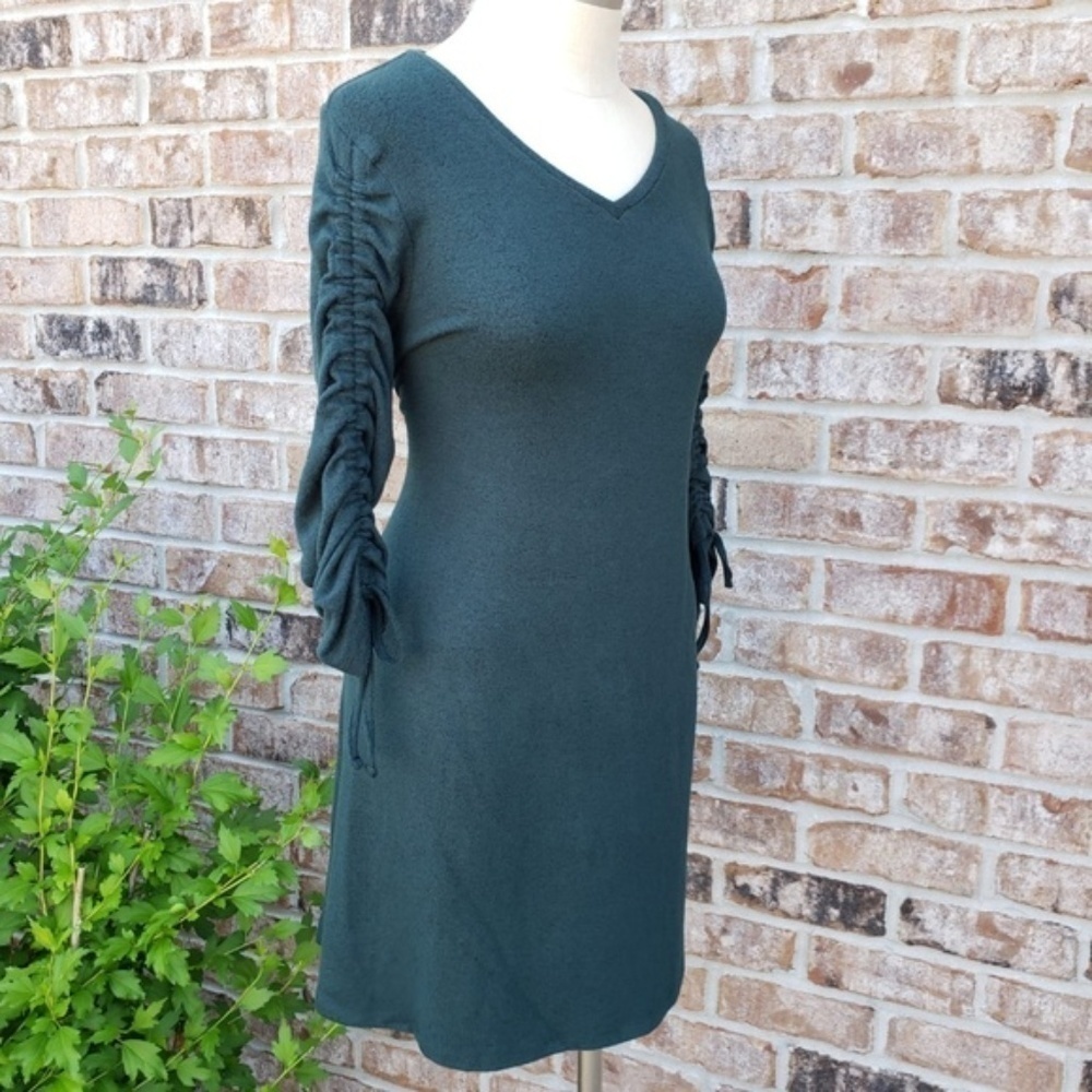 NWT Loft Drawstring Long Sleeves Knit Dress SP